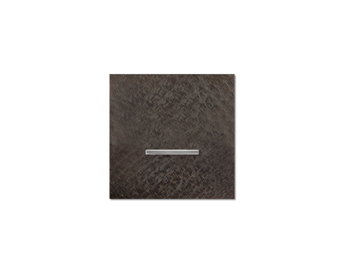 Chopin - 1-gang - fer forgé bronze - single lever chrome without LED