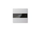 Deseo front - brushed aluminium