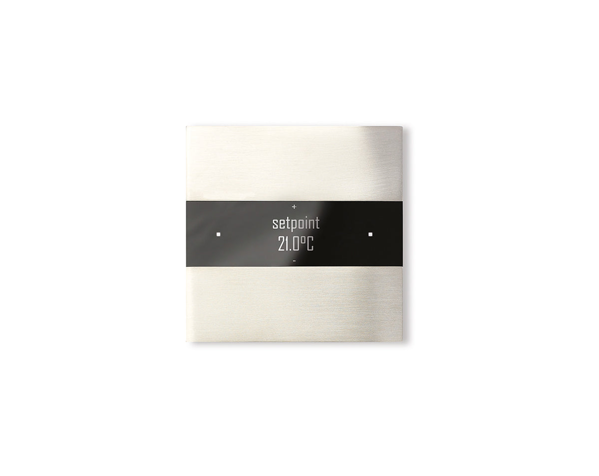 Deseo front - brushed nickel