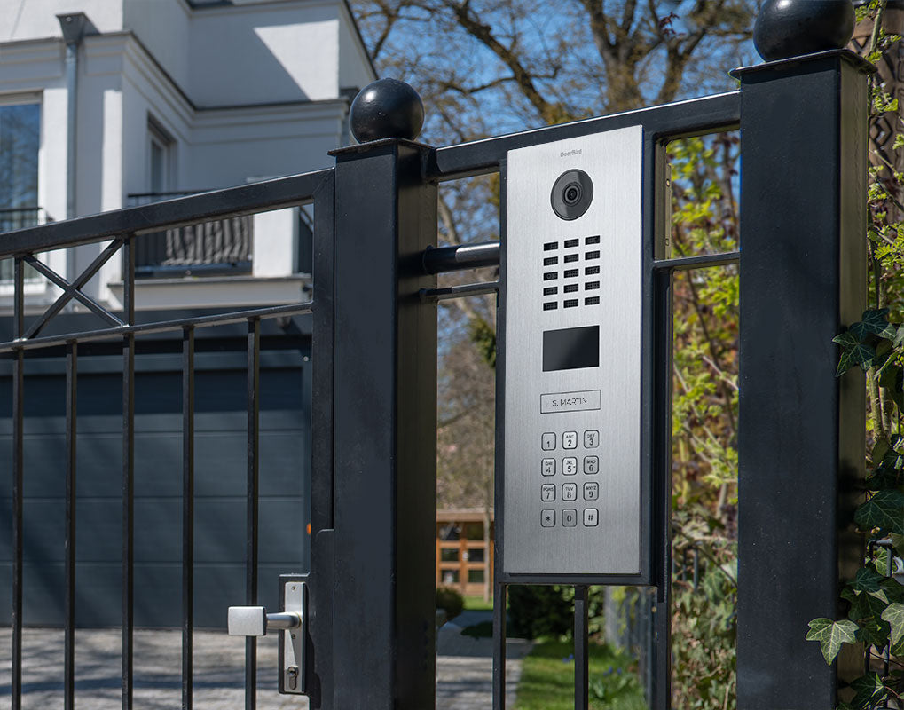 DoorBird D2201KV IP Video Intercom, 1 Call Button, with Keypad