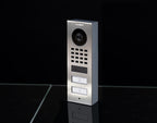 DoorBird D1102V IP Video Intercom, 2 Call Buttons, Surface-mount