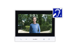 DoorBird A1103T IP Video Indoor Station, 7″ Touch, Induction Loop – White, black frame