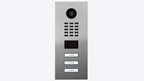 DoorBird D2203V IP Video Intercom, 3 Call Buttons – Stainless steel V2A