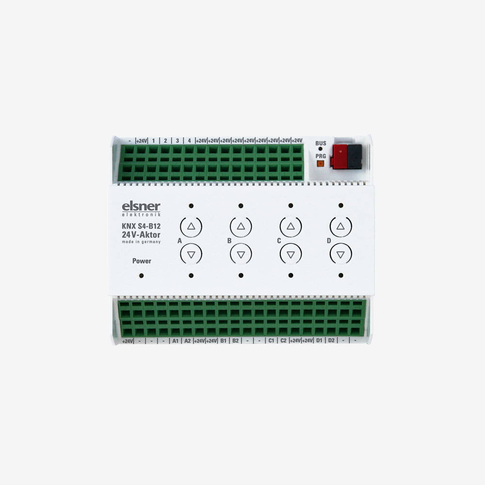Elsner KNX S4-B12 24 V blinds and shutters actuator