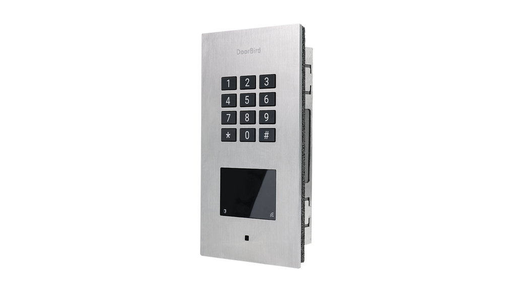 DoorBird A1121 IP Access Control Device, Keypad and RFID, Flush-mount
