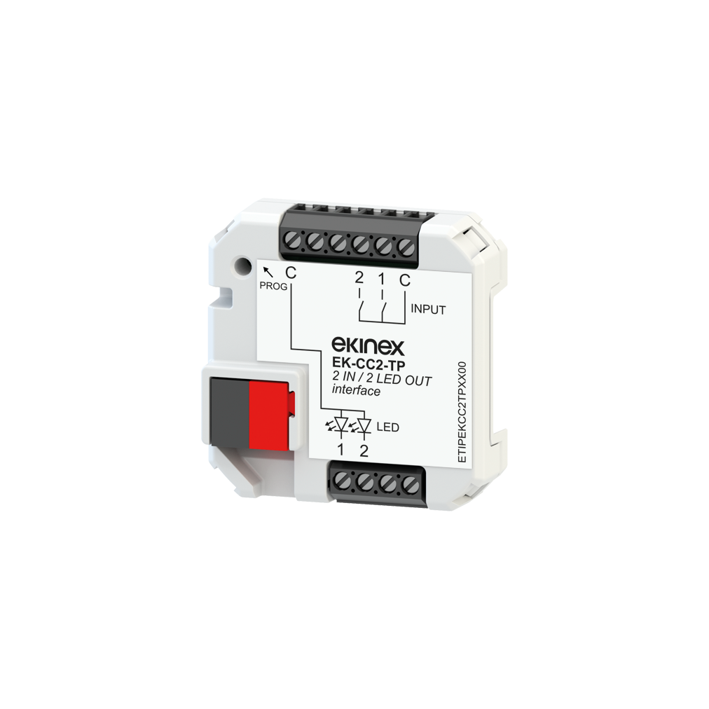 Universal interface CC2 (2 IN / 2 OUT) - Ekinex