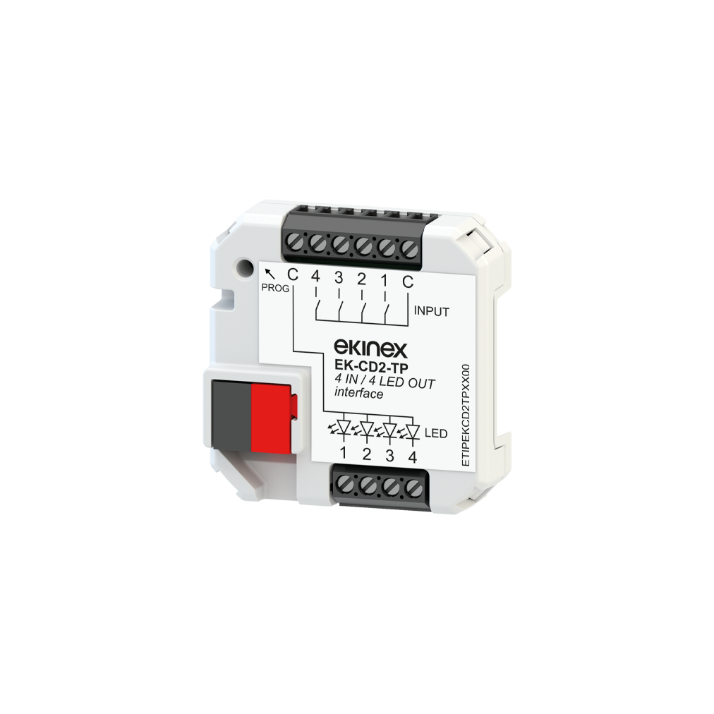 Universal interface CD2 (4 IN / 4 OUT) - Ekinex