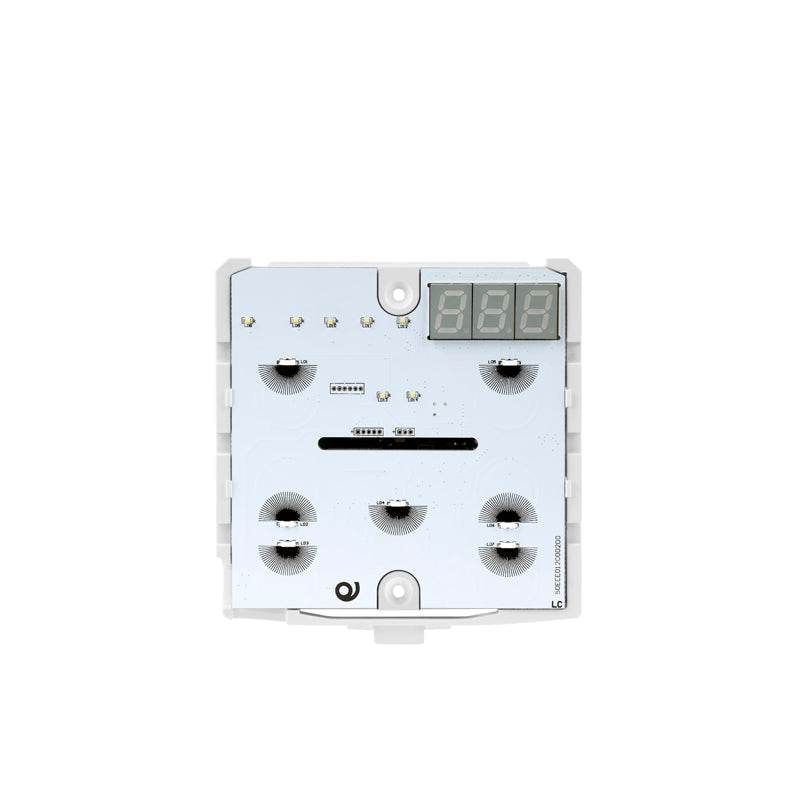 KNX Capacitive Thermostat - White – Eelectron