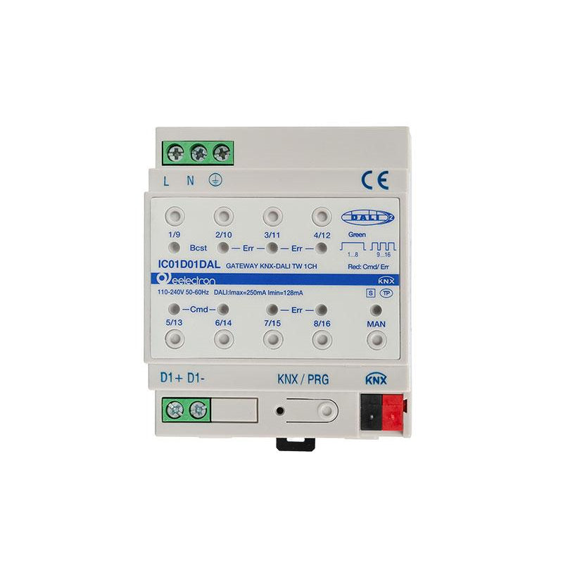 KNX DALI Gateway - 1 Channel - Tunable White Dt6, Dt8 – Eelectron