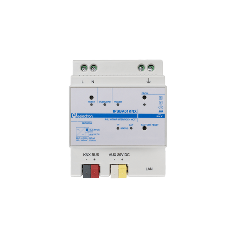 KNX Bridge With IP Interface And Power Supply KNX + Aux 640Ma - Mqtts – Eelectron
