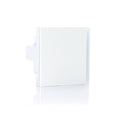 KNX Switch 4 Channels + Thermostat 55X55Mm - Plastic White – Eelectron