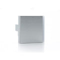 KNX Switch 4 Channels + Thermostat 55X55Mm - Brushed Aluminium – Eelectron