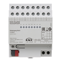 KNX binary input, 8-gang, rail mounting device, 4 rail units