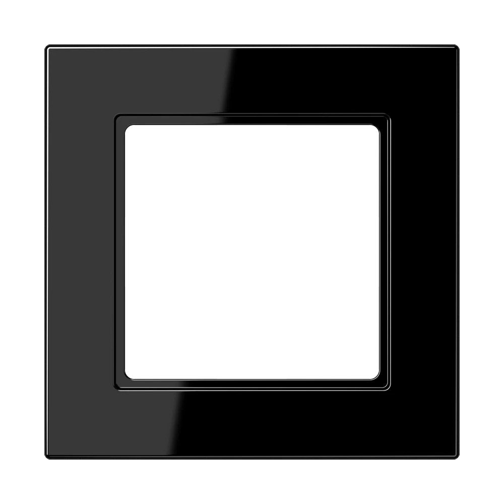 JUNG A 550 frame, 1-gang, black