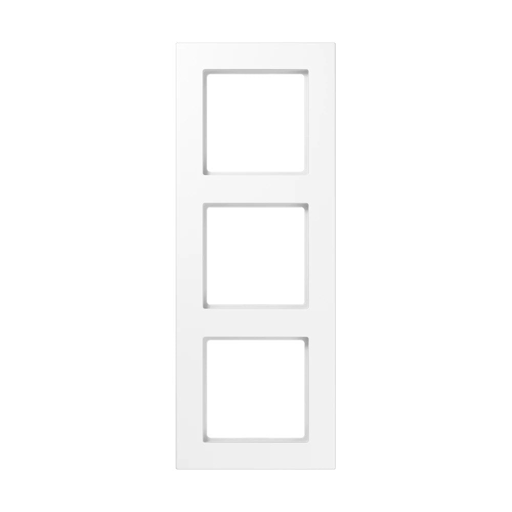 JUNG A 550 frame, 3-gang, white