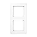 JUNG A FLOW frame, 2-gang, white