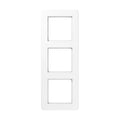JUNG A FLOW frame, 3-gang, white