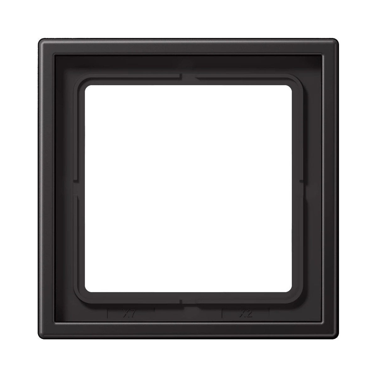 JUNG LS 990 metal frame, 1-gang, dark