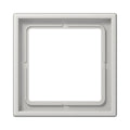 JUNG LS 990 frame, 1-gang, light grey
