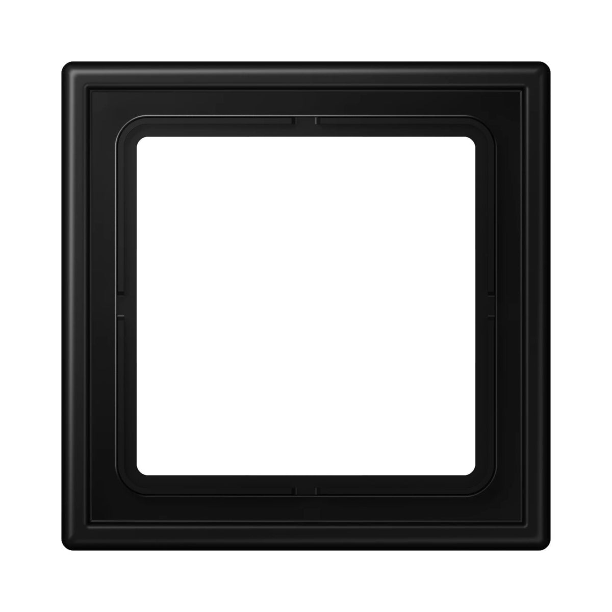 JUNG LS 990 frame, 1-gang, matt graphite black