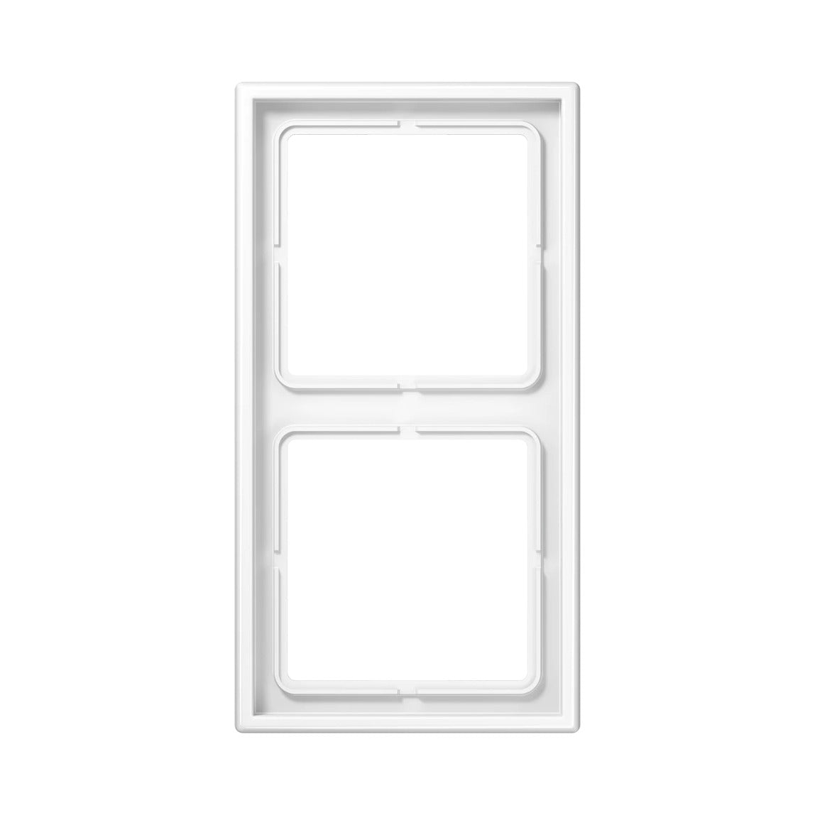 JUNG LS 990 frame, 2-gang, white