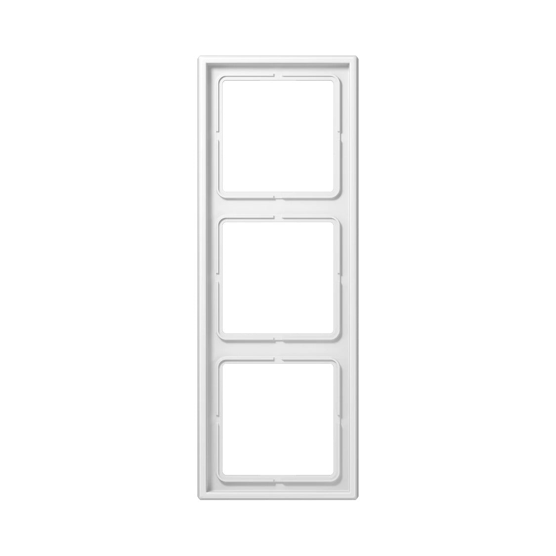 JUNG LS 990 frame, 3-gang, white