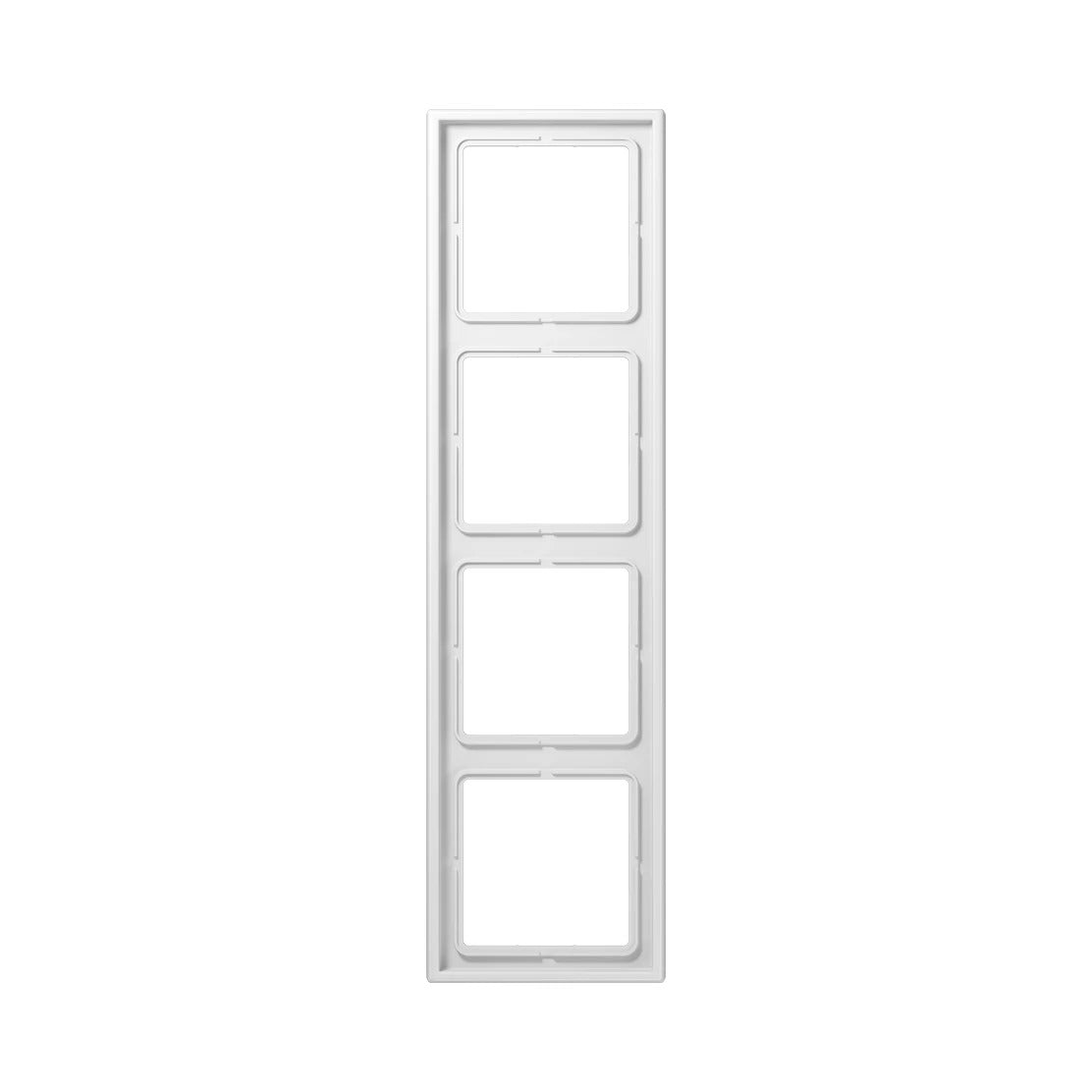 JUNG LS 990 frame, 4-gang, white