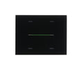 Single Glass - 4 Ch. - 3 Modules - Black – Eelectron