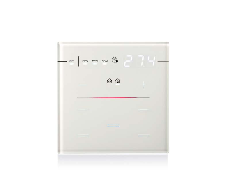Single Glass - Residential Display - Line Series - White – Eelectron