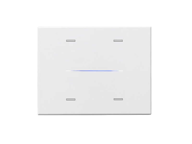 Single Glass - 4 Ch. - 3 Modules - Line Series - RGB -Matte White – Eelectron