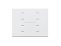 Single Glass - 8 Ch. - 3 Modules - Line Series - RGB - Matte White – Eelectron
