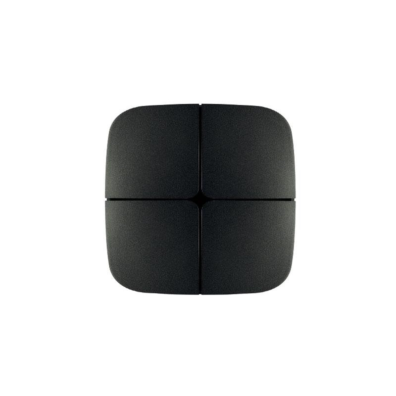 KNX Minipad 8 Ch/Ts – Complete - Matte Black + RGB Center – Eelectron