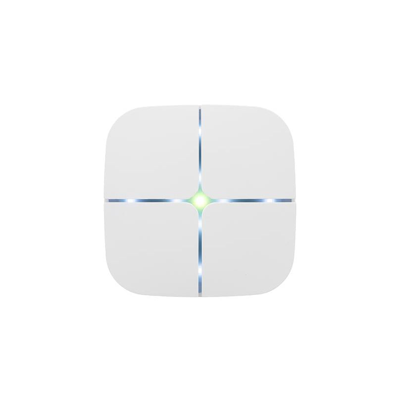 KNX Minipad 8 Ch/Ts – Complete - Ceramic White + RGB Center