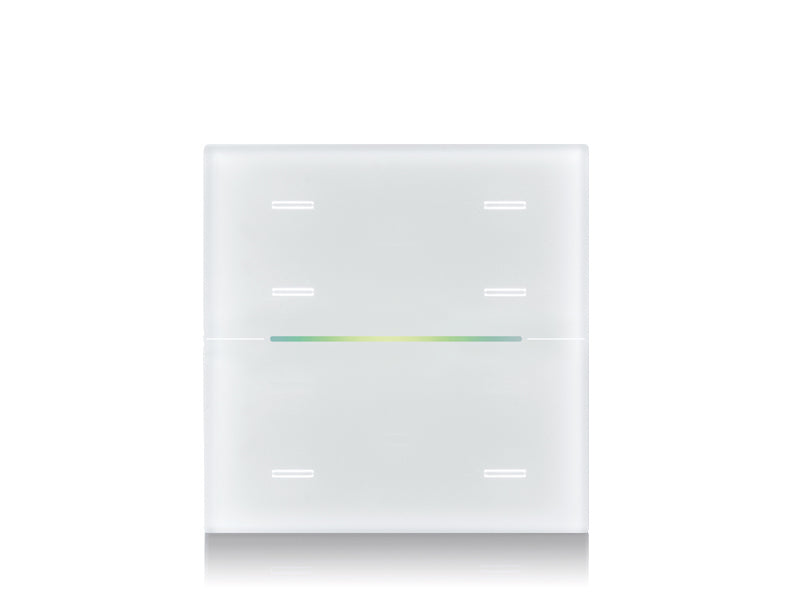 Finished look with a 9025 glass front, white (glass sold separately)