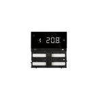 Multisensor - Thermostat/Humidistat Co2 - 4 Buttons | 4 Ch - RGB Swiper - Black – Eelectron