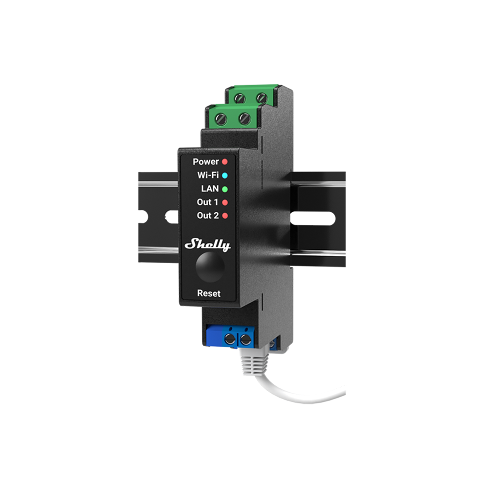 Shelly Pro 2PM - Shelly smart relay