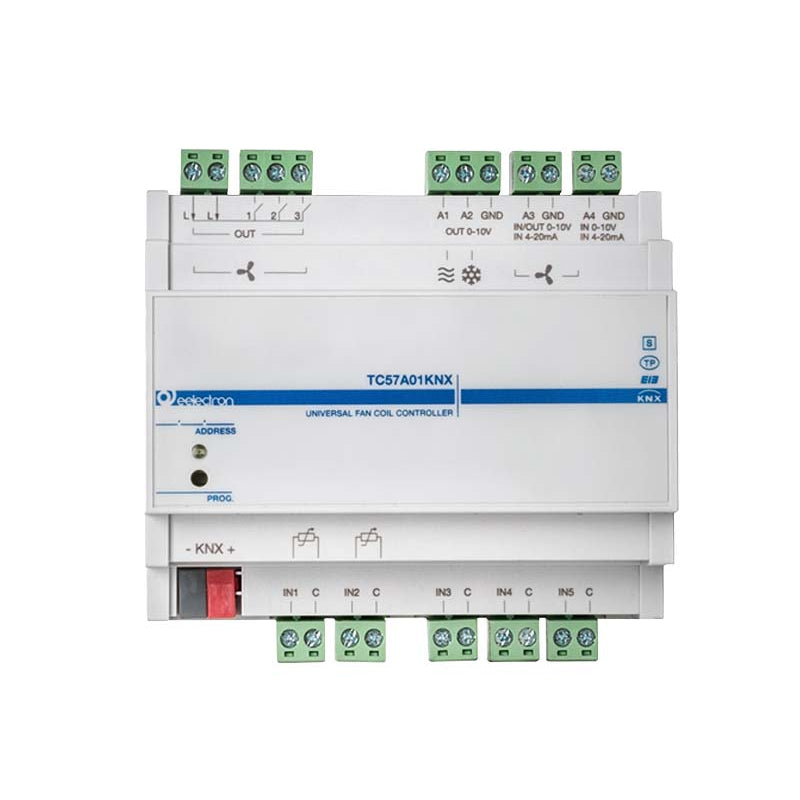 Universal Fancoil Controller 3 X 0-10 V - 5 In - 3 Out – Eelectron