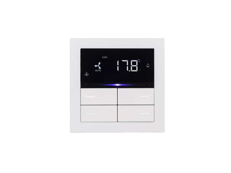 Eelectron OL-U LITE KNX Thermostat, 4 Buttons / 8 Channels, White
