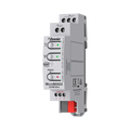 MicroBOX 22. KNX multifunction actuator with KNX Secure - 2 outputs 16A / 2 inputs A/D by Zennio