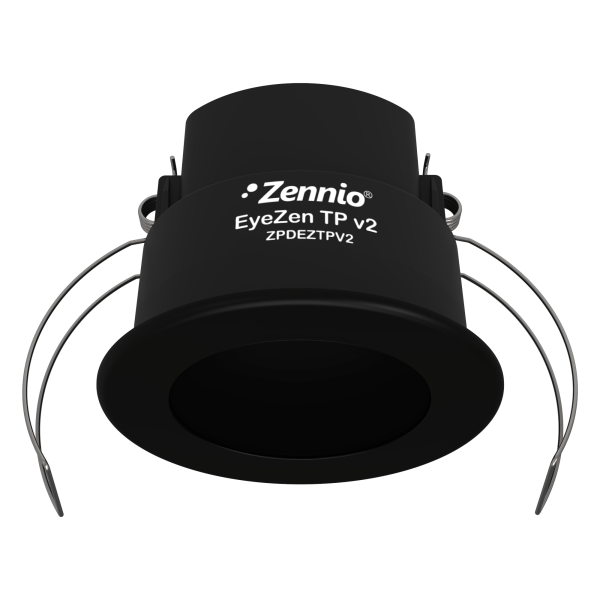 EyeZen TP v2. KNX motion detector with luminosity sensor for ceiling mounting - Anthracite by Zennio