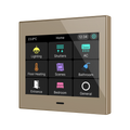 CX35. KNX capacitive touch panel 3,5" - Champagne by Zennio
