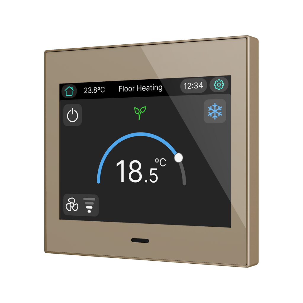 CX35 KNX 3.5″ telpas kontrolleris - Šampanietis