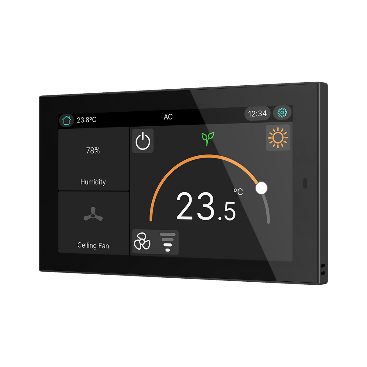 CX50 KNX 5″ telpas kontrolleris - Antracīts