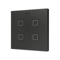 Tecla RGB 4. PC-ABS Capacitive push button - 4 buttons - Anthracite by Zennio