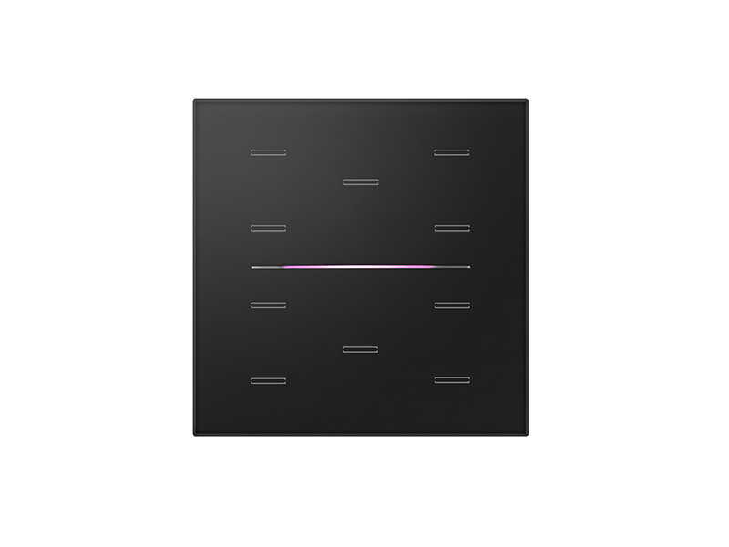 Single Glass - 10 Ch. - Line Series - RGB - Matte Black – Eelectron