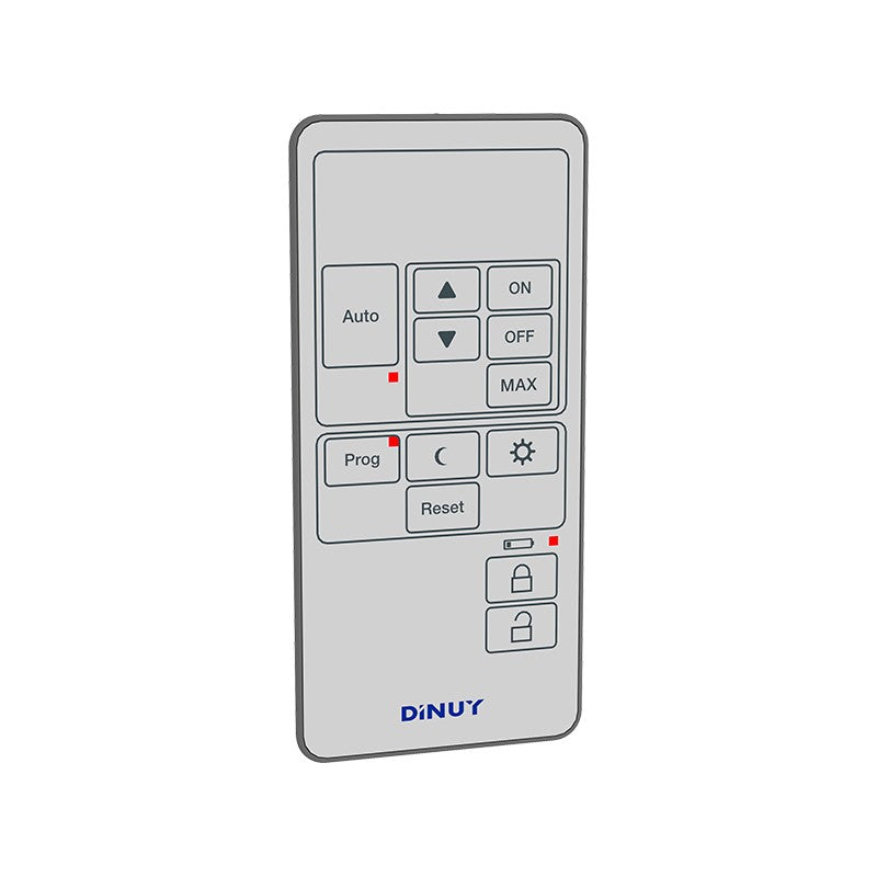 IR remote control for RE DMS constant light controllers – Dinuy