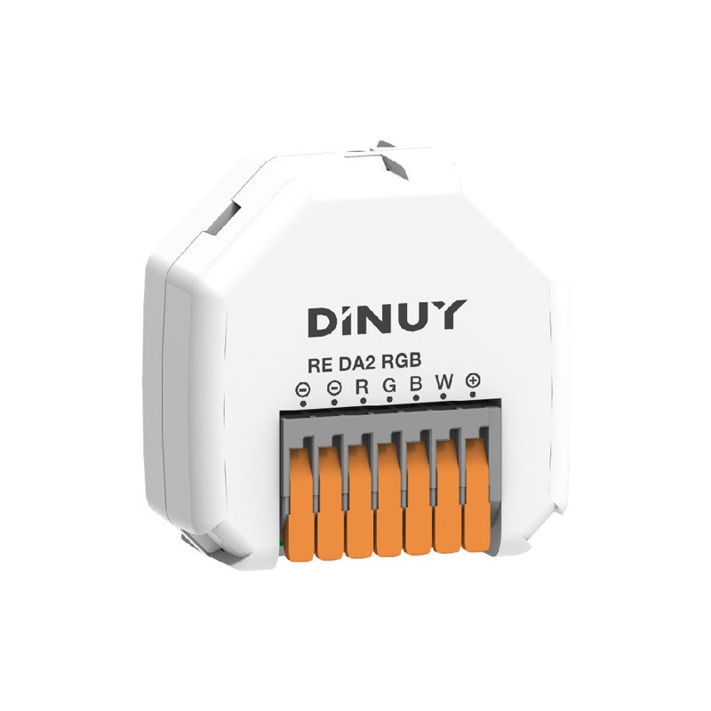 DALI-2 DT8 dimmer for RGBW LED strips, 4 × 5 A – Dinuy
