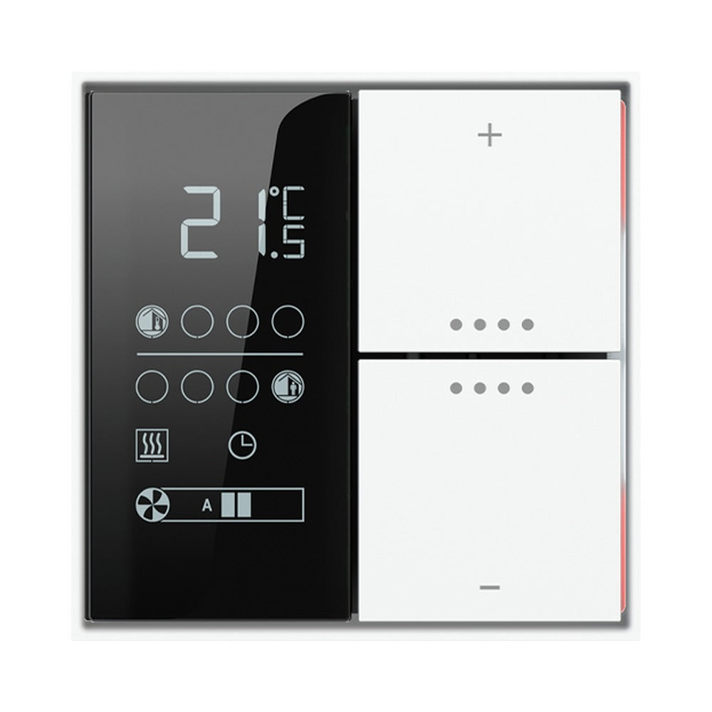 Ekinex FF KNX room thermostat EK-EP2-TP – Blue/green