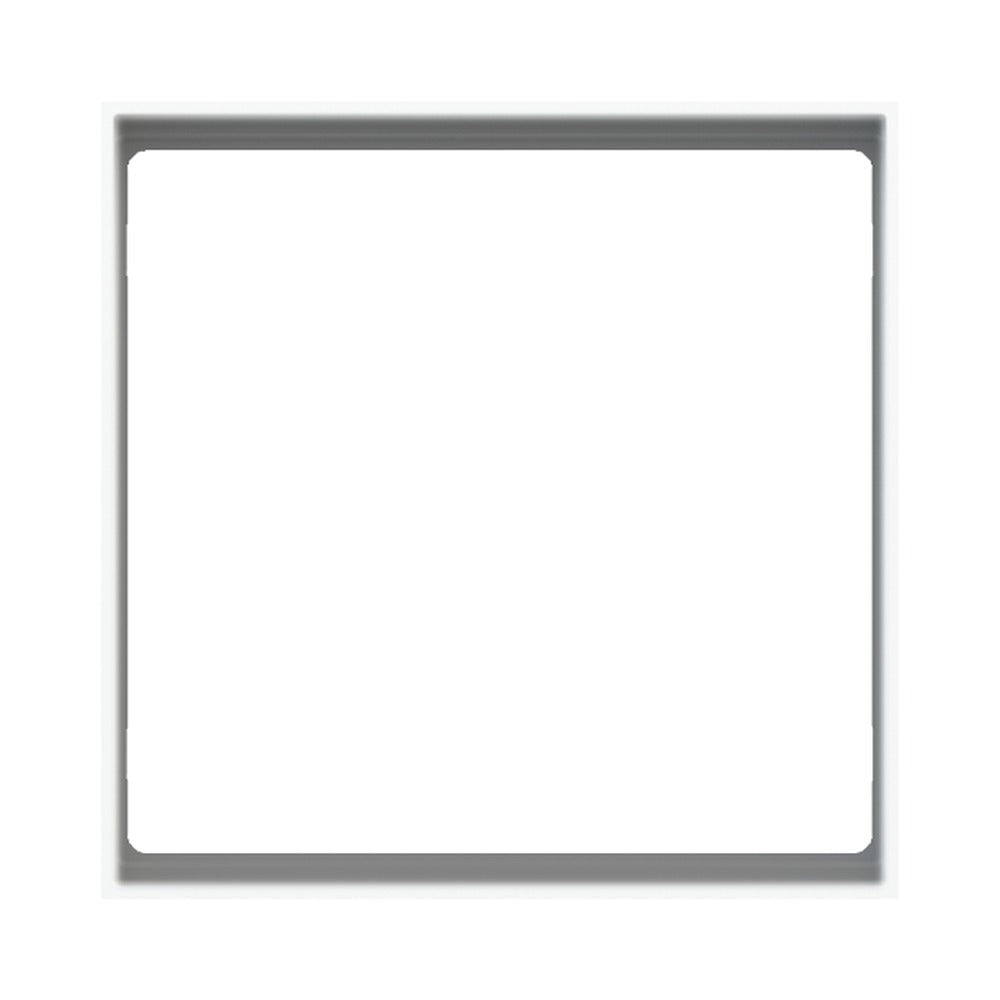 Ekinex FF / 71 series square frame Form 86x86 EK-FOQ – Technopolymer Pure White RAL 9016 (GAR)