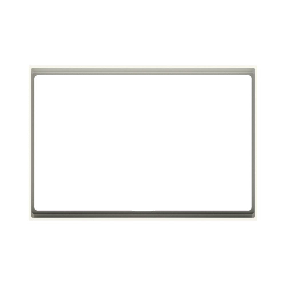 Ekinex FF / 71 series rectangular frame Form 126x86 EK-FOR – Technopolymer Warm White (GAA)